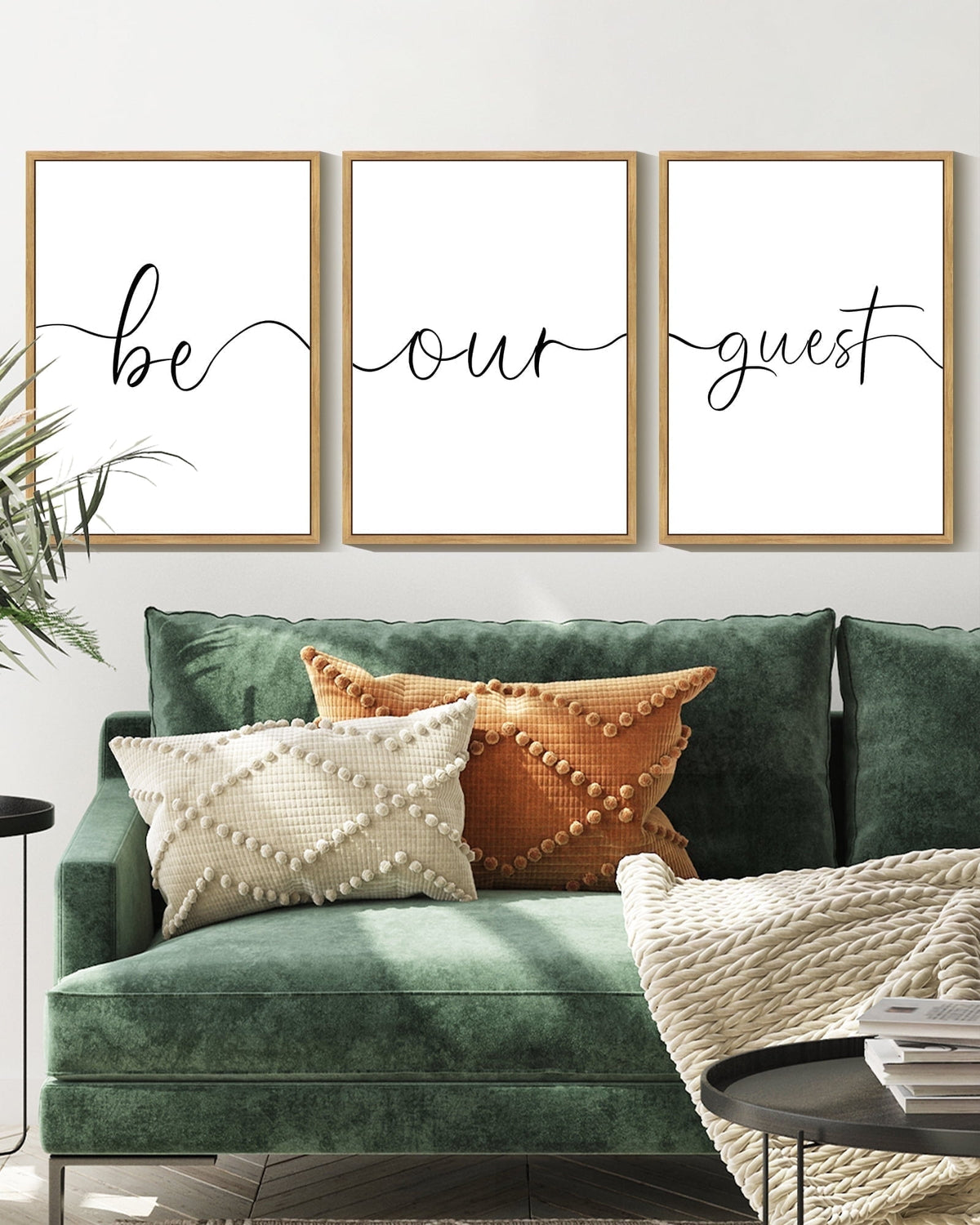 SHENIFY Be Our Guest Guest Room Wall Decor Guest Bedroom Wall Art Farmhouse Guest Room Hanging Decoration 11x14in3pcs Natural Framed
